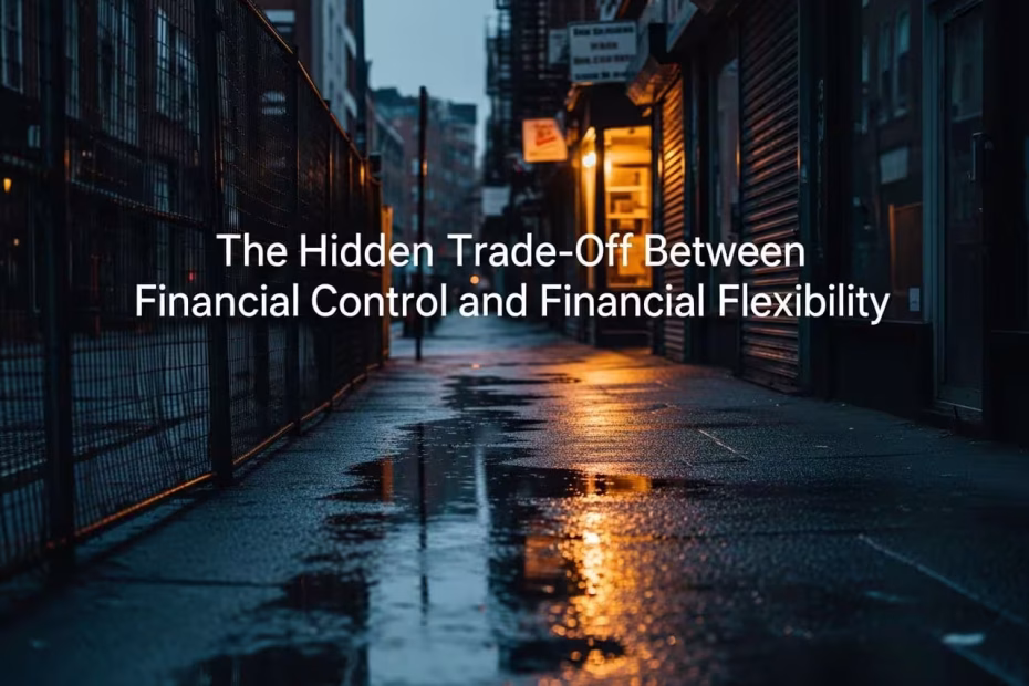 financial control versus financial flexibility