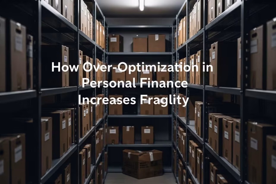 over-optimization in personal finance