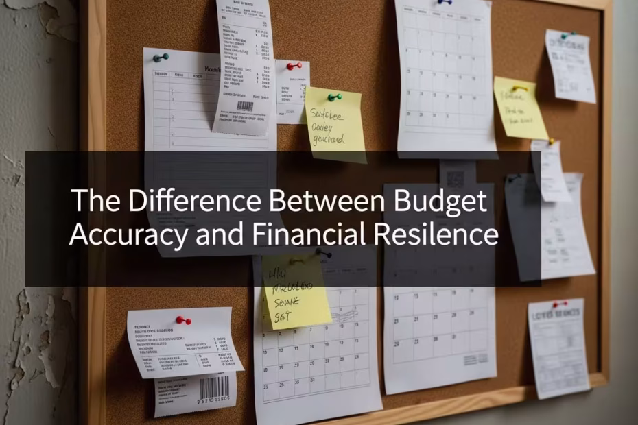 budget accuracy versus financial resilience